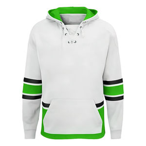 Maillot de hockey sur glace personnalisé imprimé par sublimation, 100 % polyester, service OEM, respirant, coupe-vent, avec services OEM ODM - Product Image 5
