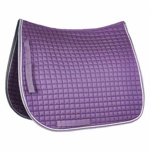 Tapis de selle d'équitation sur mesure de qualité supérieure, confortables, avec doublure en polaire, en coton et polyester, polyvalents - Product Image 5