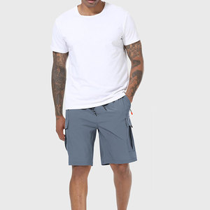 Shorts cargo pour hommes les plus vendus, taille haute élastique, matière en mélange de polyester, respirant et léger - Product Image 6