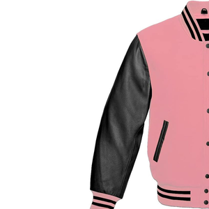 Fabricant de vestes universitaires personnalisées, veste de baseball en coton pour hommes, tissu respirant, taille plus, streetwear décontracté - Product Image 3