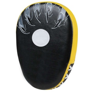Guantes de Boxeo y Almohadillas de Entrenamiento Personalizadas de Cuero de Lujo, Cómodas y Protectoras para Boxeo, Muay Thai y Kickboxing AS-FP-26 - Product Image 4