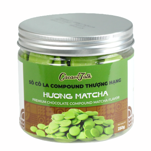 Chocolate Compuesto de Alta Calidad al por Mayor para Envío Global, HALAL OEM/ODM, Galletas de Panadería, Botones de Chocolate Matcha, Cacao 1KG - Product Image 1