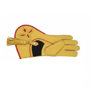 Gants de chasse en cuir PU sur mesure pour la fauconnerie, motifs personnalisés, respirants, coupe-vent, toutes saisons, compatibles écran tactile, résistants aux piqûres - Product Image 4