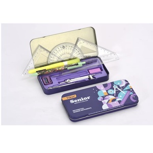 Hot Sale Geometry Box Set for <b>School</b> Students Mathematics Drawing Use with Complete Mathematical <b>Kit</b> Available For Sale - Product Image 1