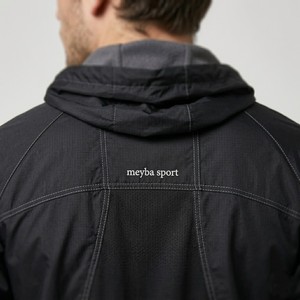 New Mens Neon Stripe Hooded Windbreaker <b>Jacket</b> <b>Lightweight</b> Urban <b>Running</b> Sportswear Coat Stylish Zip Up Street Fashion - Product Image 3