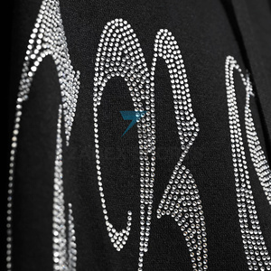 Sudadera con Pedrería de Alta Calidad para Hombre, Exportación al por Mayor, Sudadera con Pedrería Personalizada para Hombre, Proveedor de Ropa Urbana - Product Image 5