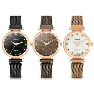 Relojes de Pulsera para Mujer, Juego de Relojes con Correa Magnética NW1382 - Product Image 4