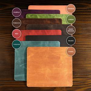 Alfombrilla de Ratón Profesional de Cuero Vacuno, Precio de Fábrica, Alfombrilla de Escritorio Ejecutiva Personalizada, Alfombrilla Grande para Computadora, LMP-0003 - Product Image 5