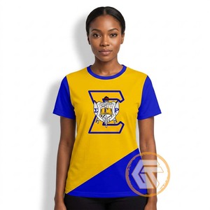 T-shirt Femme Sigma Gamma Rho en Gros – Vêtements de Sororité en Coton Jersey de Haute Qualité, Respirant – Tenues Grecques - Product Image 3