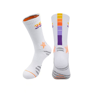 Basketball Number <b>Socks</b> <b>Long</b> Tube Basketball <b>Socks</b> with Towel Soles High-elasticity Wear-resistant Men's Sports <b>Socks</b> - Product Image 6