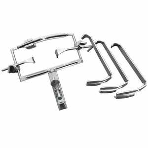 Écarteur buccal DINGMAN allemand à 3 lames, instruments chirurgicaux dentaires en acier inoxydable pour ORL - Product Image 1