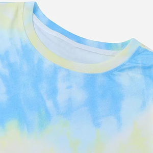 T-shirts pour hommes, dernier style, OEM ODM, design personnalisé, t-shirt en coton pour hommes, haut de gamme, uni, col rond, fitness, été. - Product Image 3