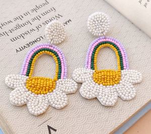 Pendientes bordados con cuentas, pendientes personalizados con múltiples cuentas, joyería festiva para mujer al mejor precio, pendientes con cuentas. - Product Image 1