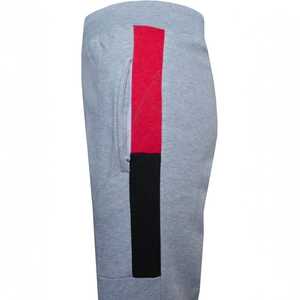 High Quality 350gsm Men's Color Block Tracksuit Set Raglan Sleeve Full Zip Hoodie and Jogger Pants 2 Piece Fleece Sweatsuit - Product Image 4