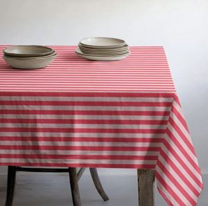 Stripe <b>Table</b> Cloth Modern Dining <b>Table</b> <b>Cover</b> Washable Cotton Stripe <b>Table</b> Cloth Stylish Dining By Manufacturer - Product Image 5