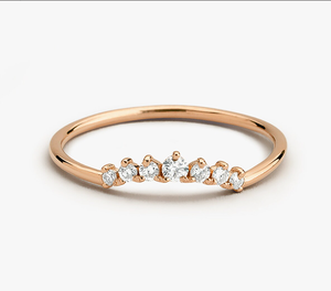14K Gold Luxury <b>Split</b> Shank Lab Grown Diamond Engagement <b>Ring</b> IGI Certified - Product Image 3