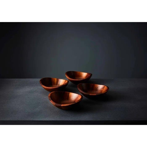 Tazón de madera de diseño único y lujoso para uso doméstico o en cafeterías y restaurantes por blossom craft india. - Product Image 6