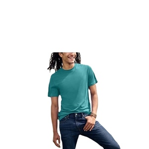 เสื้อยืดคอกลมผ้าฝ้ายหนาปรับแต่งได้สินค้าใหม่มีหลายสีแบบปักลาย - Product Image 1