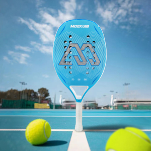 Raquetas de Pádel de Carbono con Logotipo Personalizado OEM, Bajo MOQ, Forma de Diamante, Cabeza de Raqueta de Pádel, Overgrips de 12k/18k/24k, Espuma de Carbono EVA 2026 - Product Image 4
