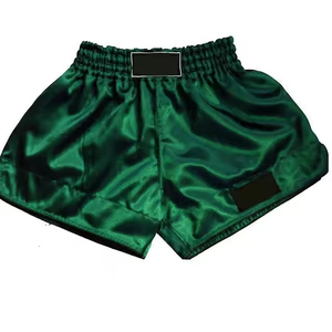 Wholesale Men's Muay Thai & Kickboxing Training Shorts-Custom Print <b>100</b>% <b>Polyester</b>/Silk Blend Breathable Heat-Transfer Printed - Product Image 2