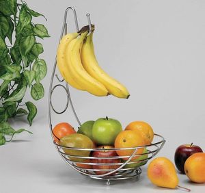 Panier à fruits moderne avec support, panier de cuisine haut de gamme, organisateur de fruits, support pour fruits - Product Image 2