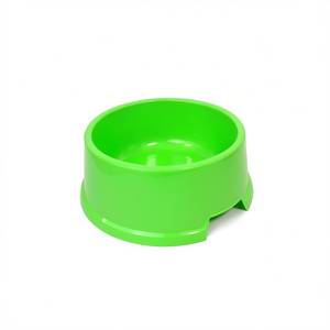 Comedero para Mascotas Yommy, Plato de Plástico Verde de 27.5cm para Perros y Gatos - Product Image 2