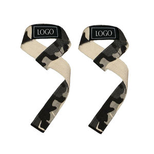 Nouveauté 2026 Bandes de poignet pour haltérophilie et musculation, respirantes, motif camouflage, grandes tailles, service OEM, personnalisable - Product Image 4