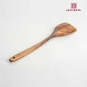 Espátula de Cocina de Madera Jaya Mata JM506 de 390 mm, Pala de Madera Natural para Sartenes Antiadherentes, Wok, Hogar, Cafetería, Restaurante, Cocina - Product Image 4