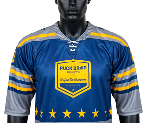 Maillots de Hockey Personnalisés pour Adultes – Collection Dégradé Graffiti Coloré Rétro Vintage Respirant à Col V Décontracté – Vente en Gros - Product Image 6