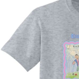 แจ็คแอนด์จิลเสื้อยืดผู้ใหญ่แบบไม่จำกัดเพศแขนสั้นผ้าฝ้ายนุ่มคอกลมดีไซน์กราฟิกสบายๆทุกวันเสื้อที่สวมใส่สบาย - Product Image 4
