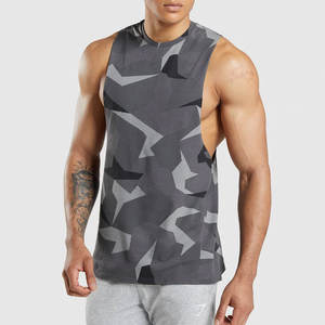 Derniers prix de gros, débardeurs de sport pour hommes de haute qualité, design OEM, débardeurs de sport pour hommes pas chers et de bonne qualité - Product Image 1