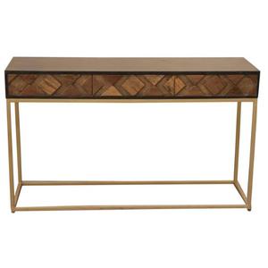 Midcentury Modern Solid Wood <b>Console</b> <b>Table</b> with Drawer <b>Storage</b> Eco-Friendly Durable Easy to Clean for Living Room & Hotel Use - Product Image 3