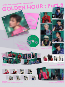 ATEEZ [GOLDEN HOUR Part.5] เพลงป๊อป รุ่น DIGIPACK สำหรับเด็ก - Product Image 3