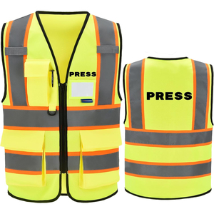 Chaleco de Seguridad Reflectante Premium, Ropa de Seguridad Industrial Duradera, Fabricante Profesional - Product Image 3