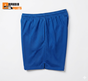 Shorts de sport légers OEM pour hommes, entrejambe 5 pouces, séchage rapide, pour entraînement, course, fitness, style vintage, en maille de basketball - Product Image 4