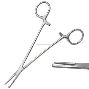 คีมหนีบหลอดเลือด WPS Mosquito Kocher Forceps สแตนเลสสตีล คีมหนีบหลอดเลือดแบบใช้ซ้ำได้ คีมหนีบหลอดเลือดแบบล็อค อุปกรณ์การแพทย์ คู่มือการใช้งาน CE - Product Image 6