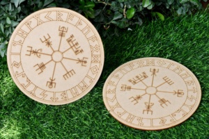 Juego de runas naturales hechas a mano de calidad mayorista para regalos decorativos - Product Image 3