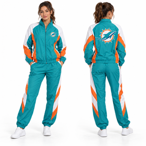 Survêtements coupe-vent pour femmes, collection saisonnière, vêtements promotionnels, tenues pour événements, emballage individuel, expédition mondiale - Product Image 4