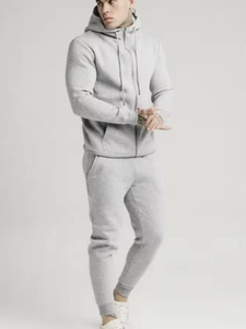 Conjunto Deportivo Personalizable de Alta Calidad en Algodón, Sudadera Ligera con Capucha y Pantalones Largos, para Hombre y Mujer - Product Image 2
