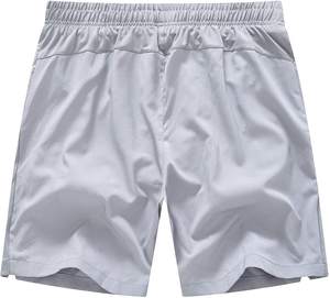 Mens Sporty Pattern Activewear Double <b>Layer</b> Shorts Breathable Quick Dry All-Purpose Sports Use - Product Image 2
