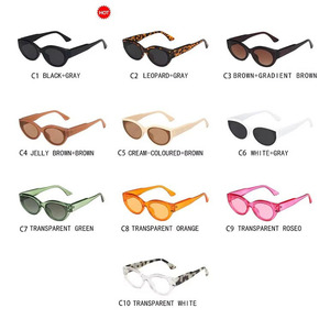 Nuevas Gafas de Sol Ovaladas Personalizadas Retro Hip Hop, Tendencia de Moda Urbana - Product Image 4