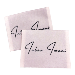 Etiqueta personalizada para ropa, etiqueta termoadhesiva para cuello de ropa, etiqueta tejida termoadhesiva para ropa - Product Image 6