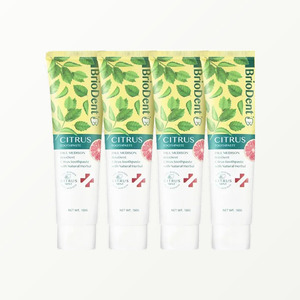 Pasta de dientes blanqueadora Teeth+Whitening, marca coreana K-Beauty Polmedison Briodent Citrus Mint, hecha en Corea, 150g - Product Image 5