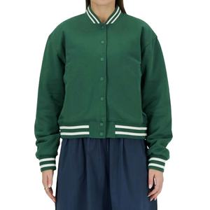 แจ็คเก็ตฤดูหนาวแฟชั่นสำหรับผู้หญิงแบบขายส่ง ปรับแต่งได้ ผ้าเรียบ บุด้วยใยฝ้าย แจ็คเก็ตครอป ปี 2026 - Product Image 2