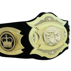 Cinturón de Campeonato de Oro con Corona y Escena de Boxeo, Cinturón de Título Premium, Edición de Coleccionista de Lujo - Product Image 5