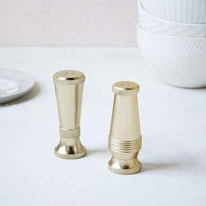 Salières et poivrières en cuivre martelé, ensemble de salières en cuivre, salières à épices en métal, ensemble de condiments en cuivre martelé - Product Image 6