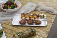 Assiette en mélamine incassable de 10 pouces pour enfants, idéale pour les desserts, la restauration et les écoles maternelles