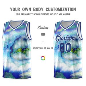 Uniforme de Baloncesto Reversible para Hombre, Diseño Personalizado de Alta Calidad, Sublimado en Blanco y Azul, Económico - Product Image 3
