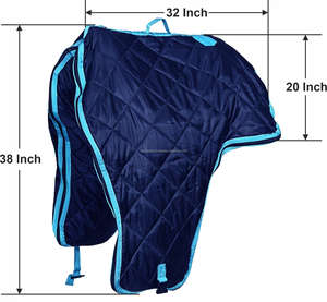 Sillín de caballo de cuero duradero, cómodo sillín ecuestre con estribos para entrenamiento de equitación occidental y aventuras en senderos - Product Image 2