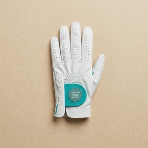 Guante de Ciclismo Injae Personalizado Blanco para Mano Izquierda, Perforado, Transpirable, Material PU, Agarre Ajustable, Correa de Muñeca Ajustable, Logotipo OEM para Hombre y Mujer - Product Image 1